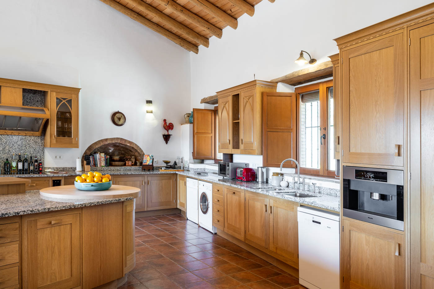 La cocina está en la planta baja 